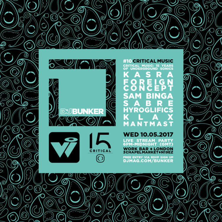 Critical Sound @ DJ Mag Bunker